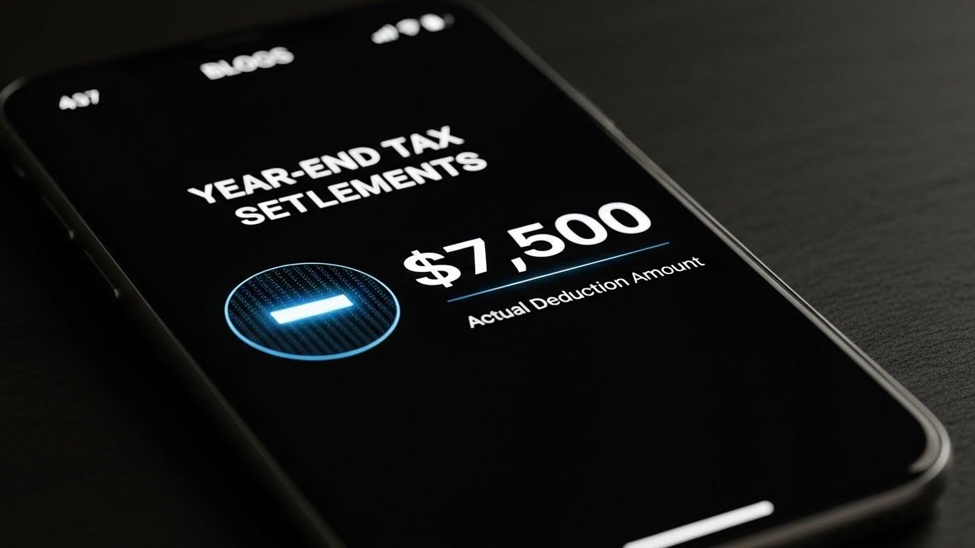 연말정산 차감징수액 마이너스