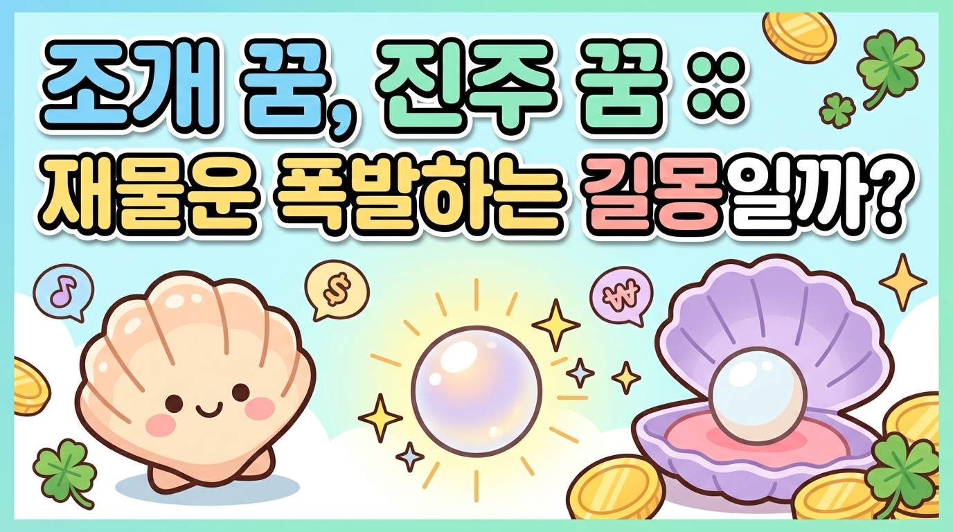조개 꿈해몽