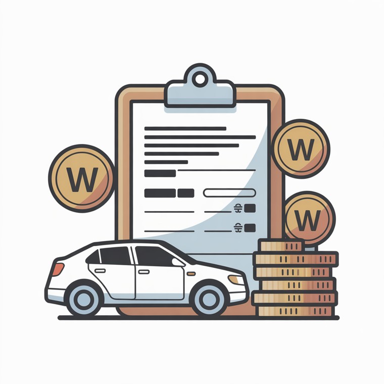 자동차등록증 재발급 비용