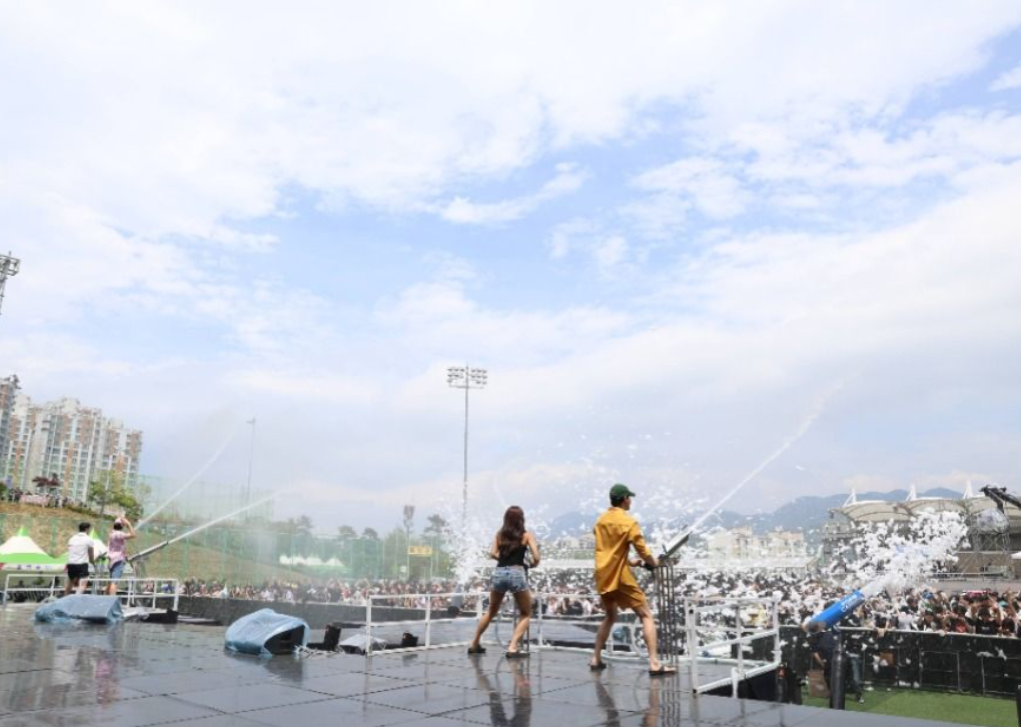 웅상회야제 워터페스타 축제정보 주차정보