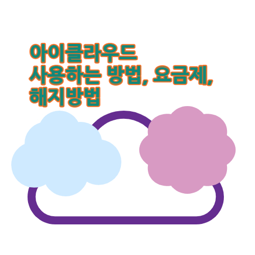  아이클라우드 사용하는 방법 