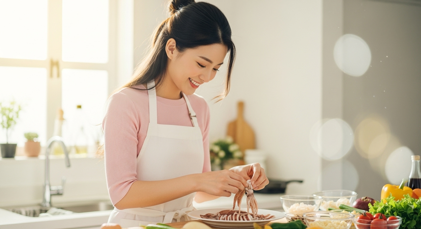 7월 제철음식 오징어