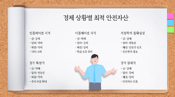 세 가지 안전 자산의 장단점 비교 분석