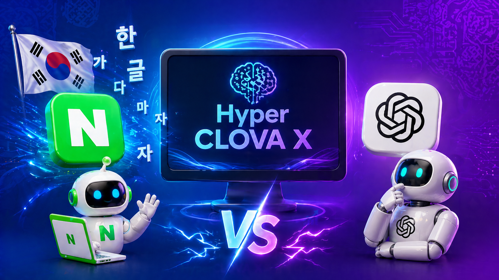 네이버 HyperCLOVA X vs GPT-4o 한국어 AI 능력 비교 및 2026년 한글 최적화 AI 완벽 가이드 이미지