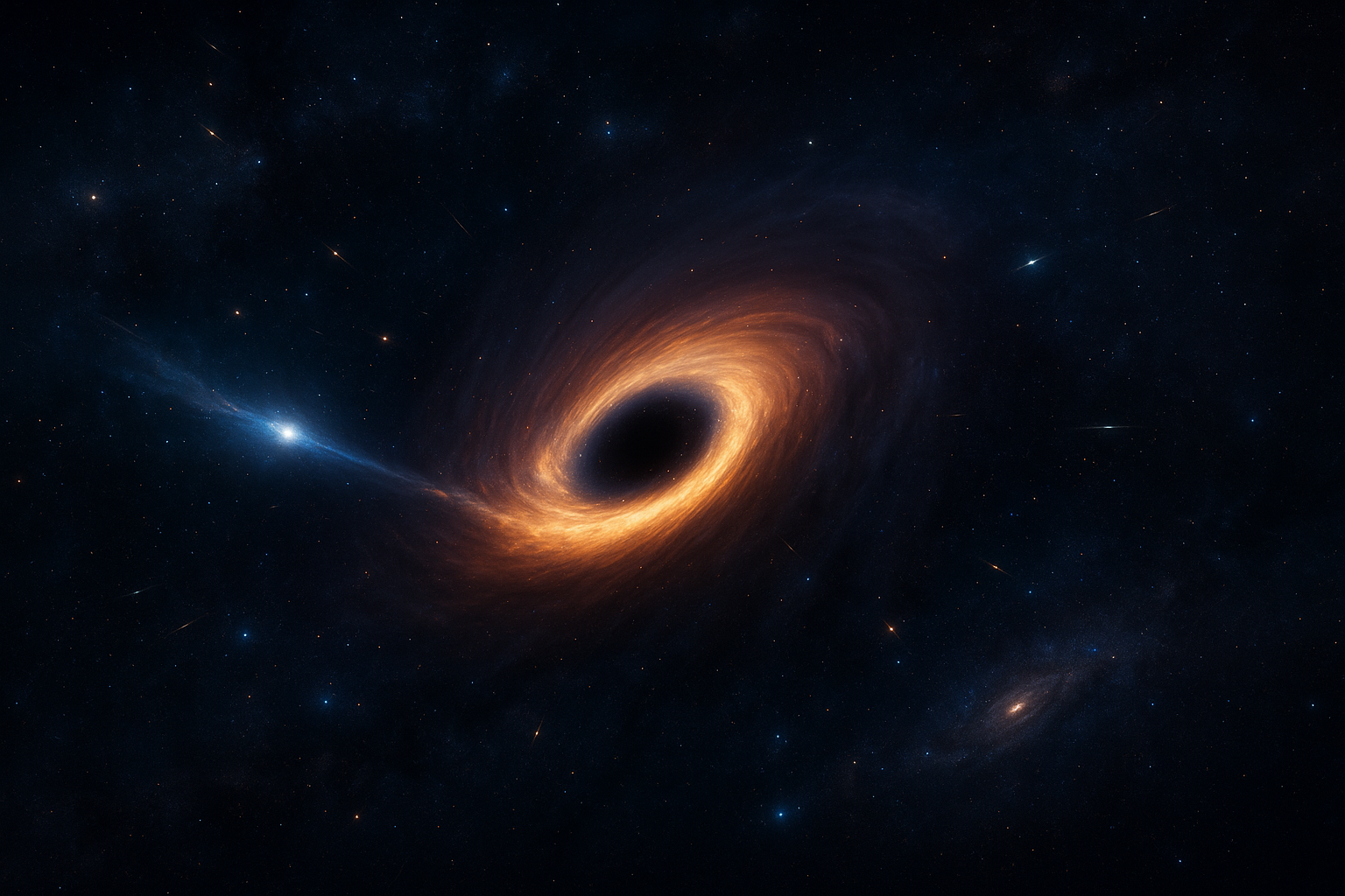 중간질량 블랙홀과 주변 별·가스의 상호작용