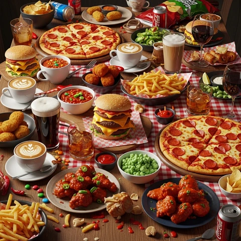 자극적인 음식과 카페인, 알코올은 숙면을 방해합니다