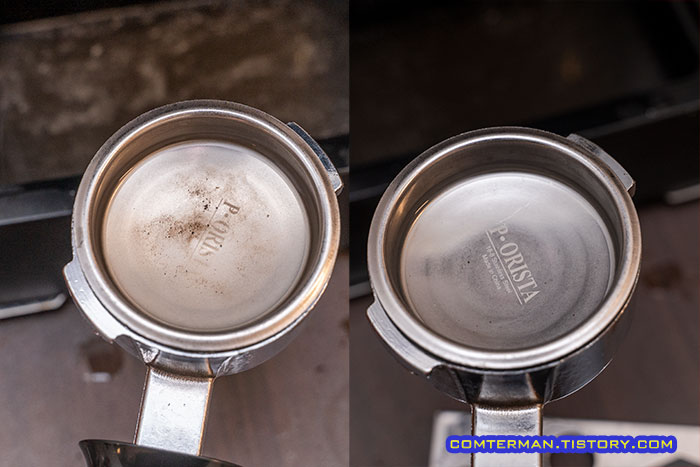 가찌아 클래식 백플러싱 청소