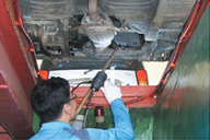 자동차검사, 하체검사