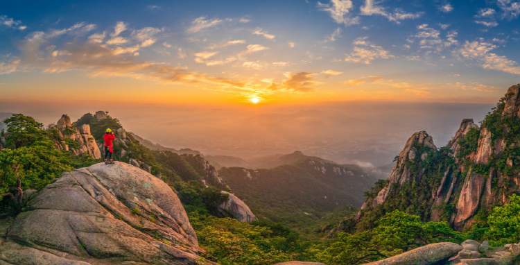 북한산 등산코스 지도