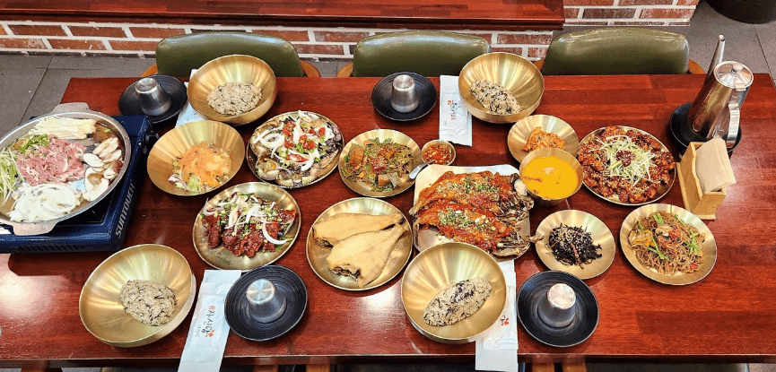 성정동 맛집 "자신담 한정식 천안본점" 음식 사진