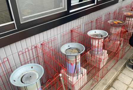 용인 한국민속촌 구워먹기