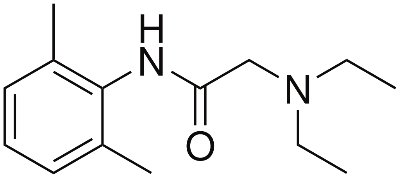 사노바스프레이 성분, 리도카인