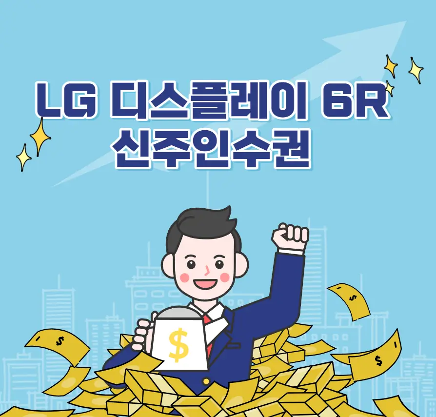 LG 디스플레이 6R