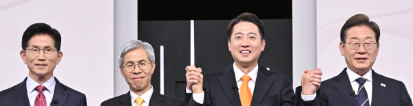 21대 대선후보들