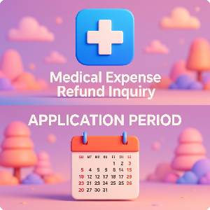 2025 의료비 환급금 조회 신청기간 이미지