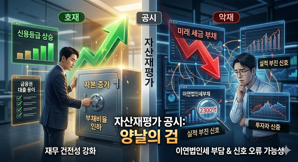 자산재평가는 호재인가 악재인가, 양날의 검이라고 부르는 이유