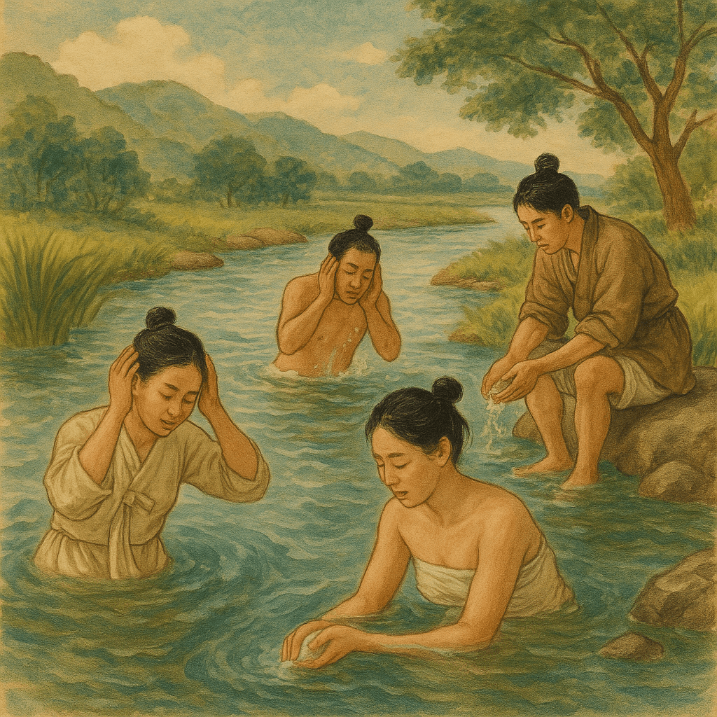 유두절 강물목욕 – 여름의 액을 씻어내던 물의식