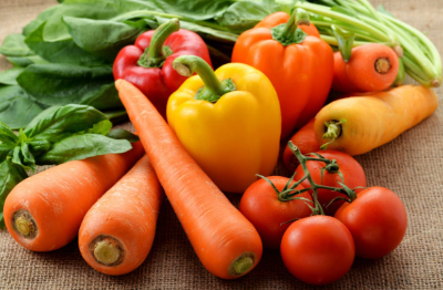 시금치,당근,피망 사진