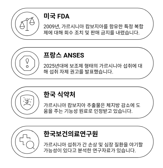 가르시니아 캄보지아 국제 기관 연구