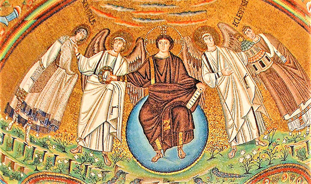 예수의 승천-라벤나 산 비탈레 성당(San Vitale, Ravenna)