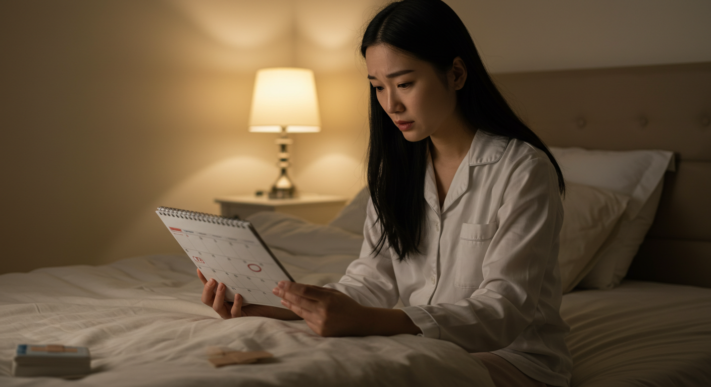 피임삽입&amp;#44; 출혈지속