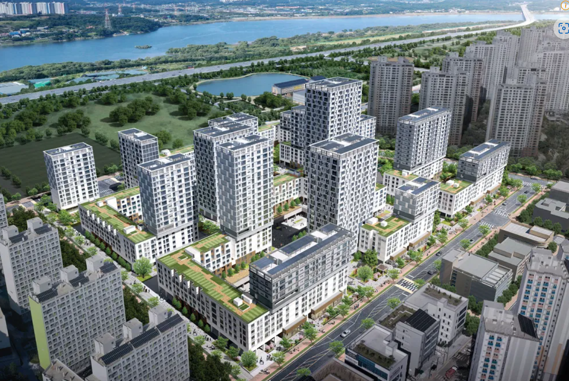 힐스테이트 리슈빌 강일 조감도