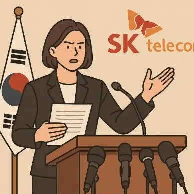 SK텔레콤 행정명령 발표