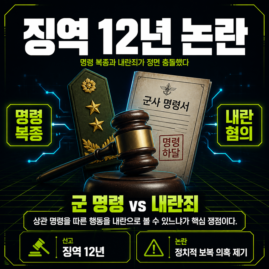 징역 12년 논란