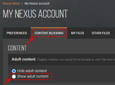 성인 콘텐츠 보기