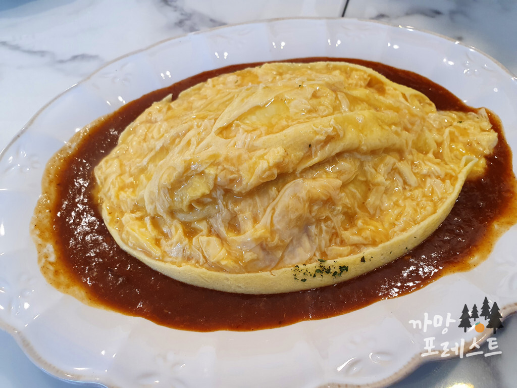 을지다락 오므라이스