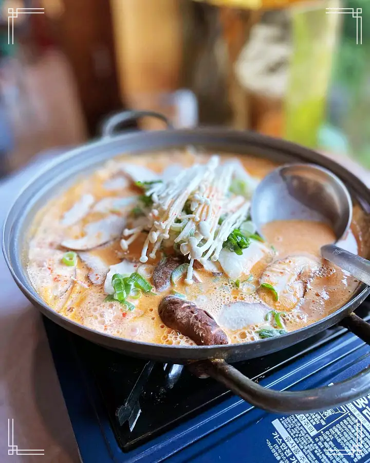 생생정보 잣순두부전골 잣두부전골 두부 전골 맛집