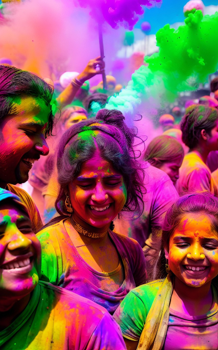 홀리 축제(Holi Festival) – 인도 색의 축제