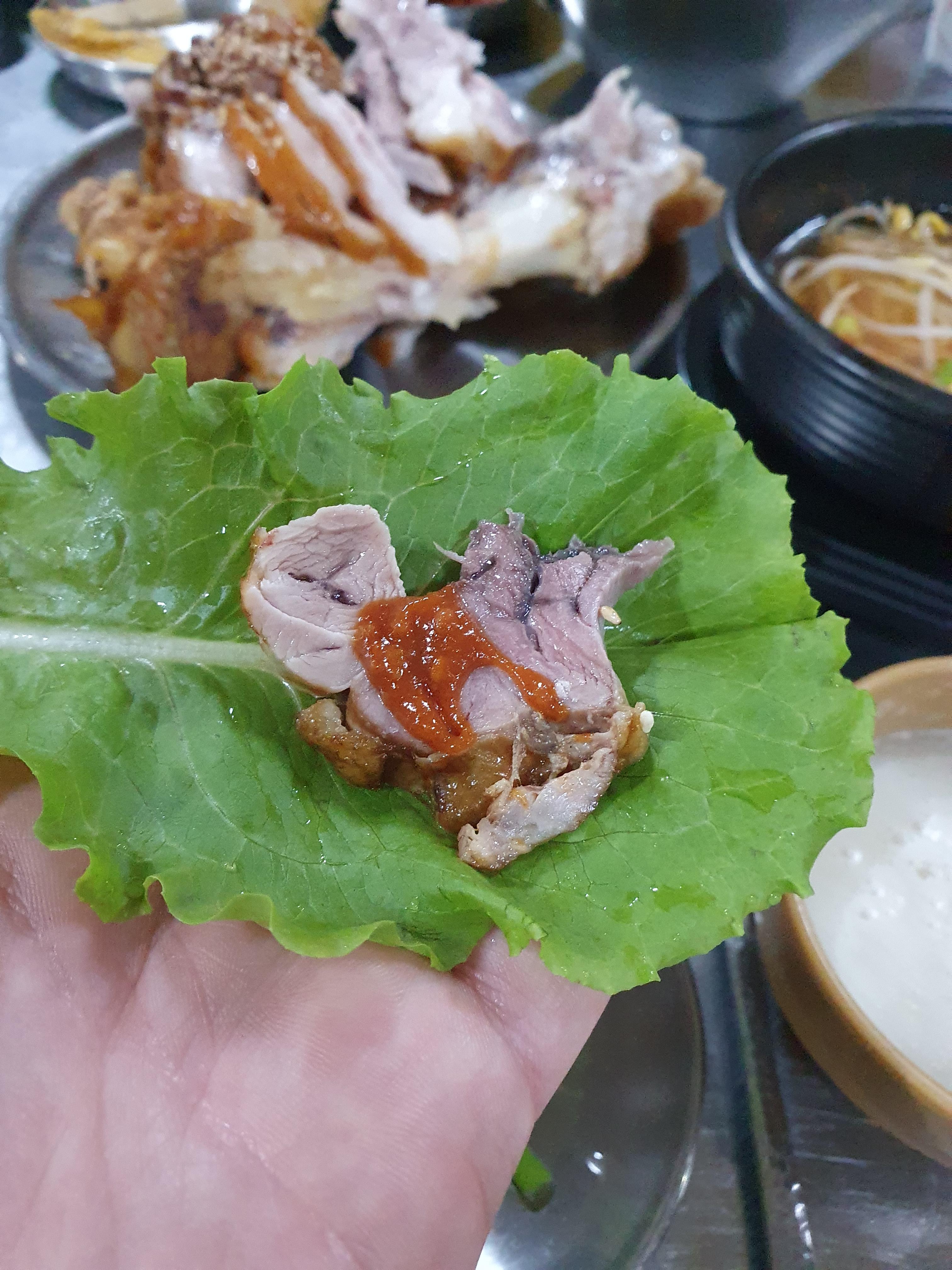 원내동 그집족발 세트 중사이즈 족발