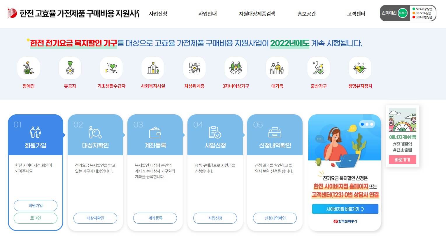 가전구매지원사업 신청방법