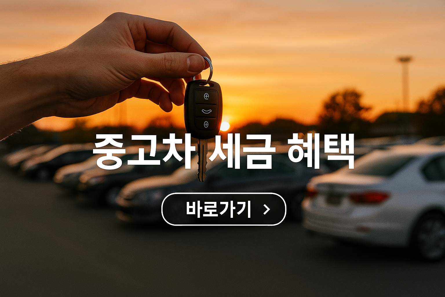 중고차 구매 세금 혜택 사진