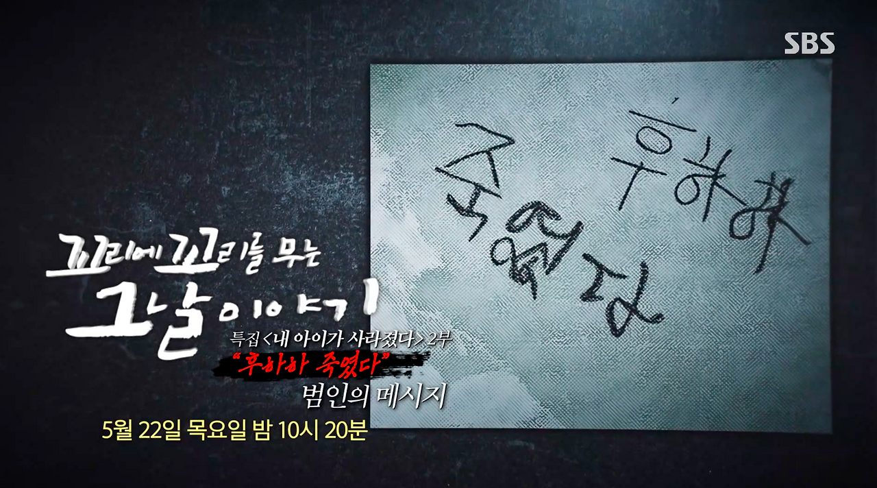 부산 어린이 연쇄살인 사건 수사 전개와 특이 사항