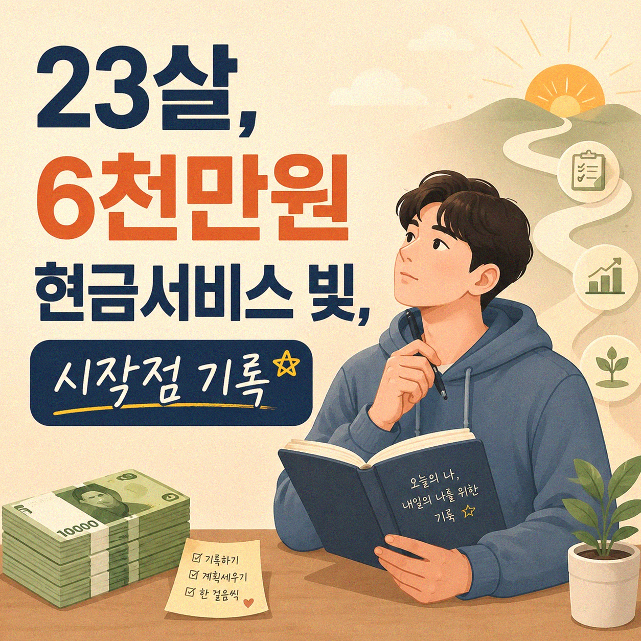 23살 6천만원 현금서비스 빚을 줄여나간 과정