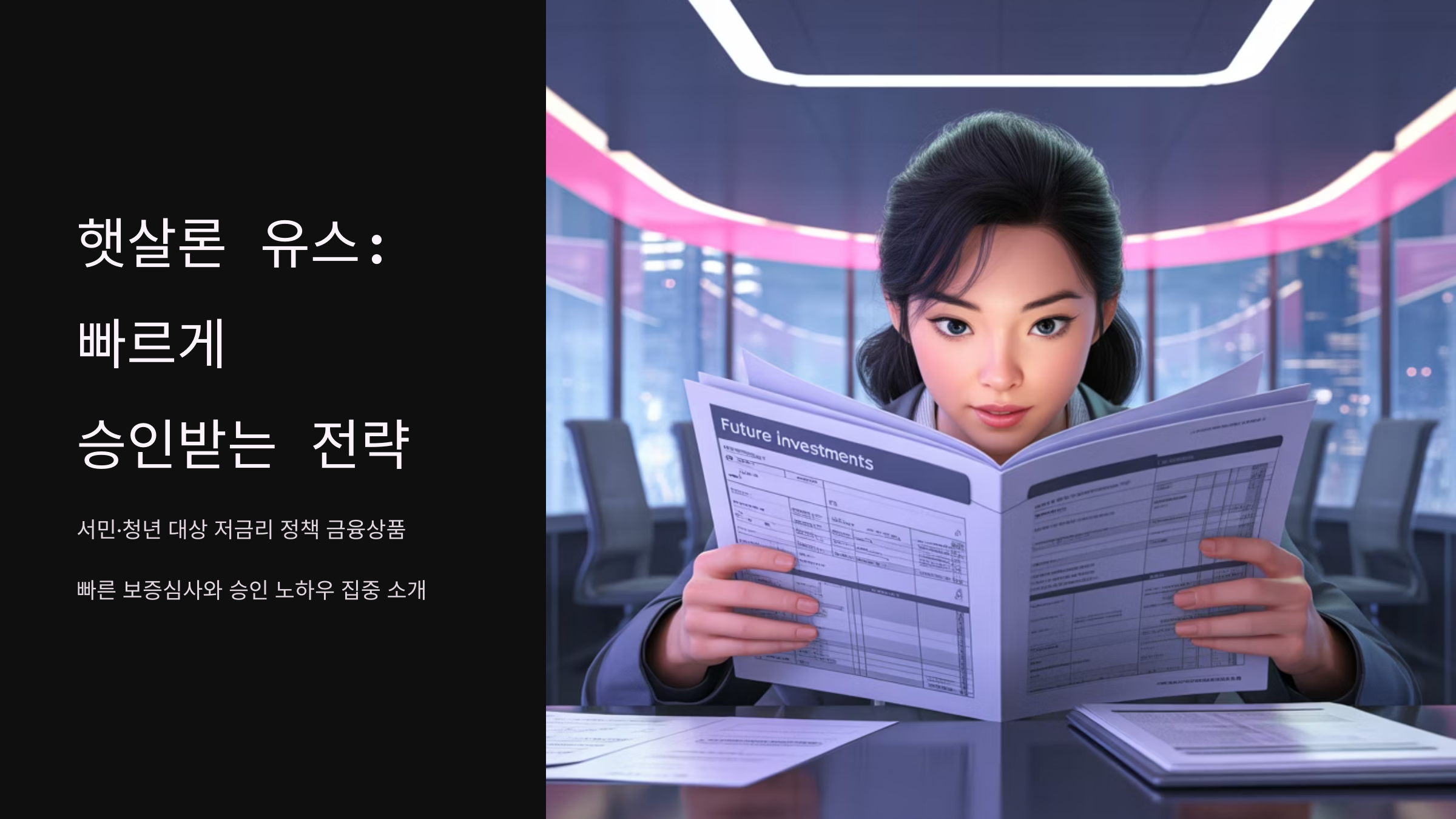 햇살론 유스 보증심사 기간