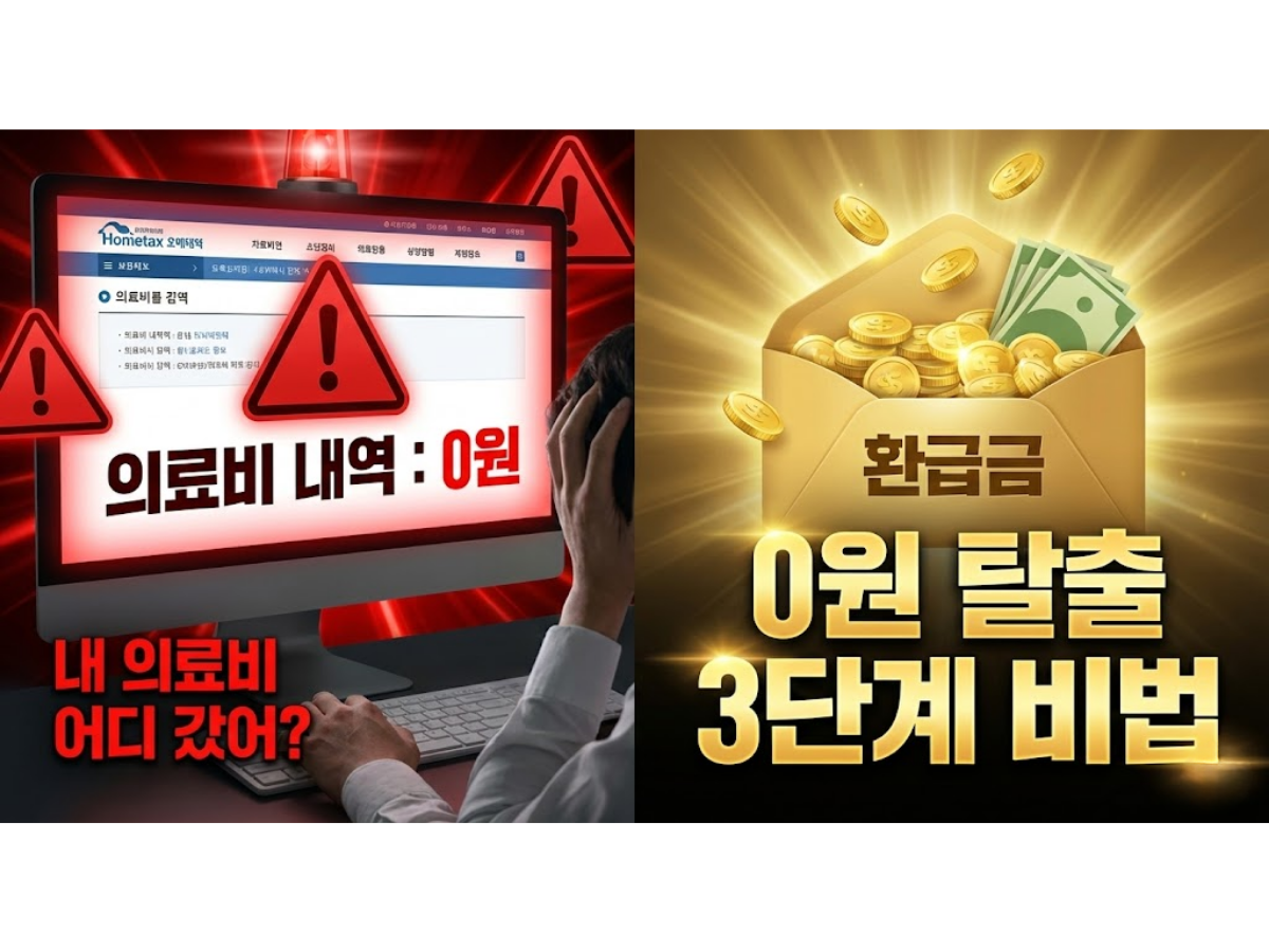 연말정산 환급금 0원? 1월 20일 확정 전 '누락된 50만원' 찾는 전문가의 기술