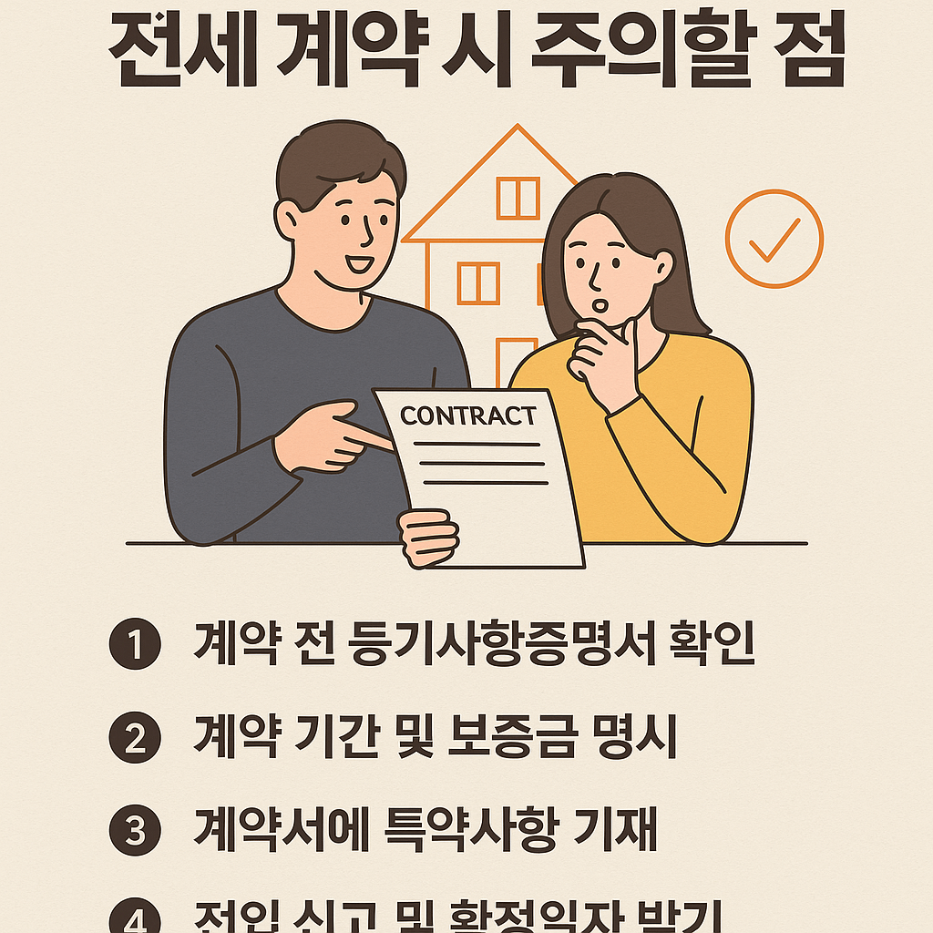 전세계약시유의사항 총정리! 이거 모르고 계약하면 큰일 납니다