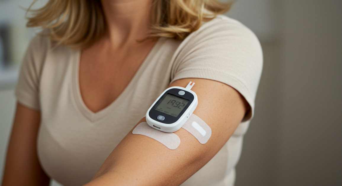 당뇨&middot;고혈압 환자가 검진 받는 이미지