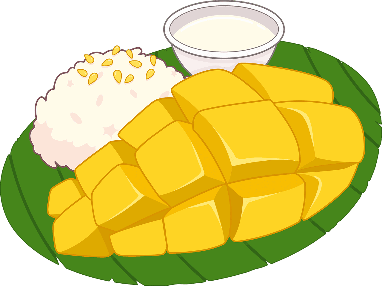 태국음식 망고밥