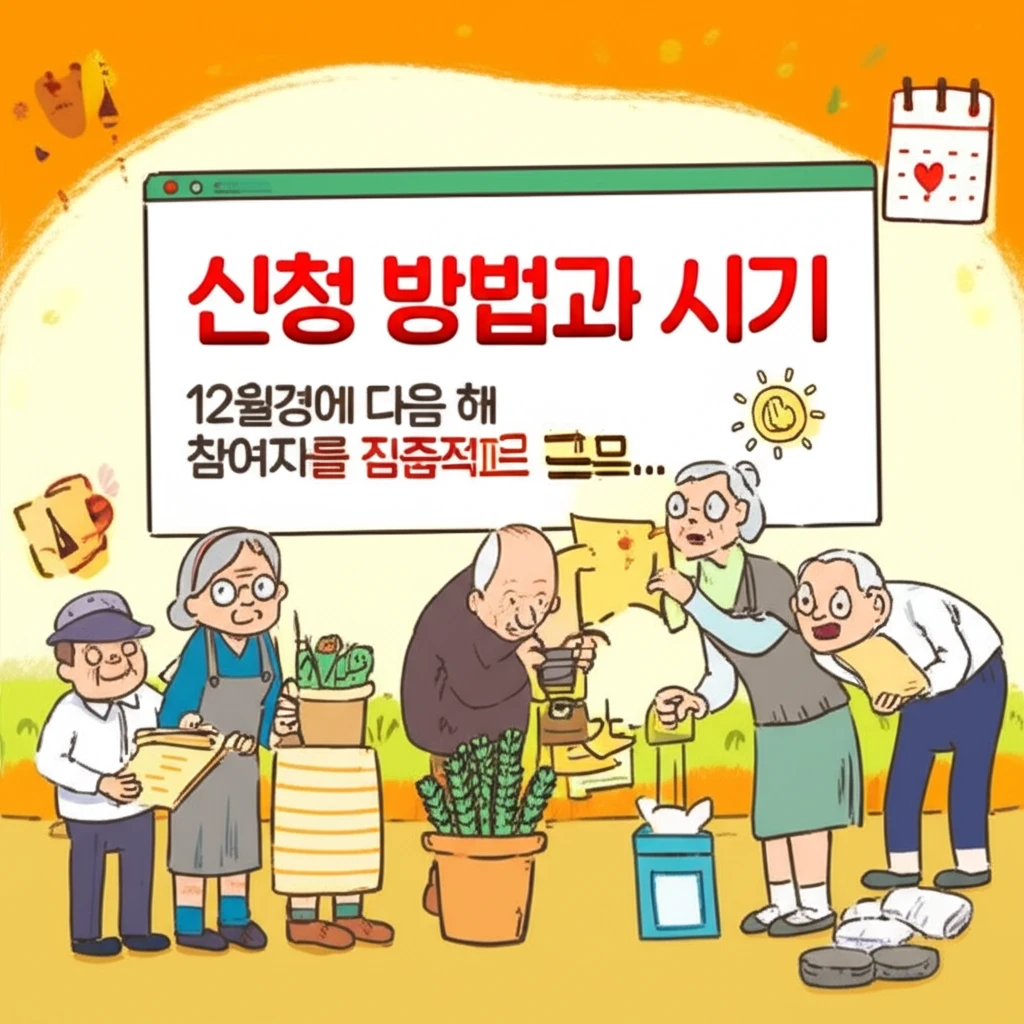 고흥군 노인 일자리 모집 시기 및 시..