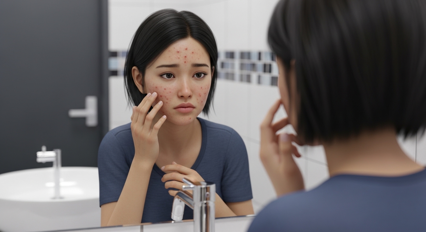 좁쌀여드름, 민감성피부