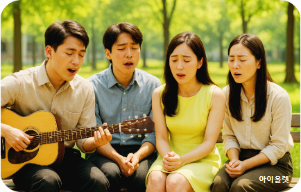 몰래 불리는 아침이슬