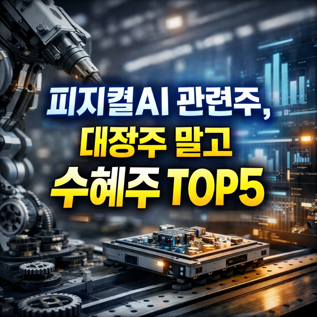 피지컬AI 관련주, 수혜주TOP5