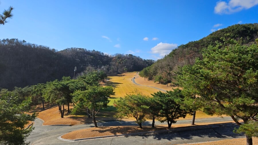 골프장 경험담 경주 골프존 감포cc 바다를 품은 오션뷰 하나뿐인 18홀 내내 동해바다를 보는 골프장