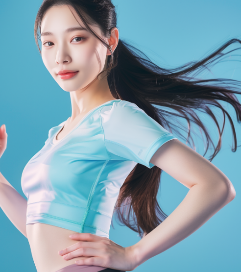 유산소 운동하는 모습