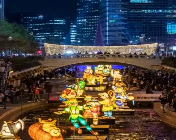 서울 빛 초롱 축제, 광화문광장 마켓_2