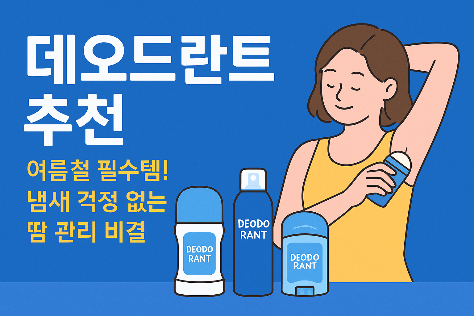 데오드란트 추천 썸네일 이미지